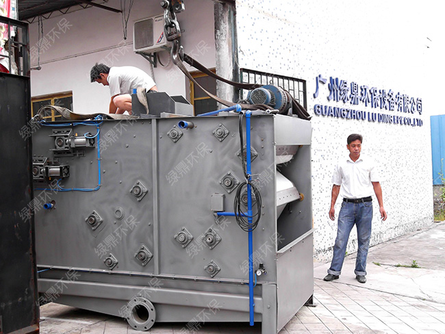 電子廠、電鍍污泥脫水（東莞）