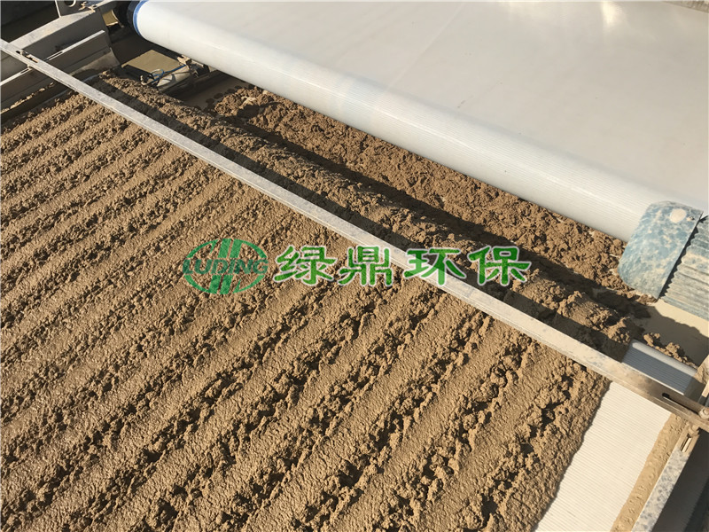 帶式壓濾機應用合浦建筑泥漿集中處理工程